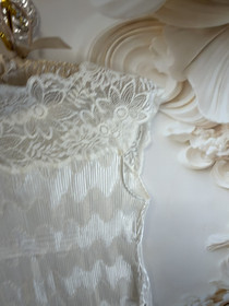 La perla white lace Camisole Lingerie size it 2 eu75 us34