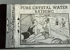 Matchbook Cover RARE Roton Point Amusement Park South Norwalk Connecticut Girlie