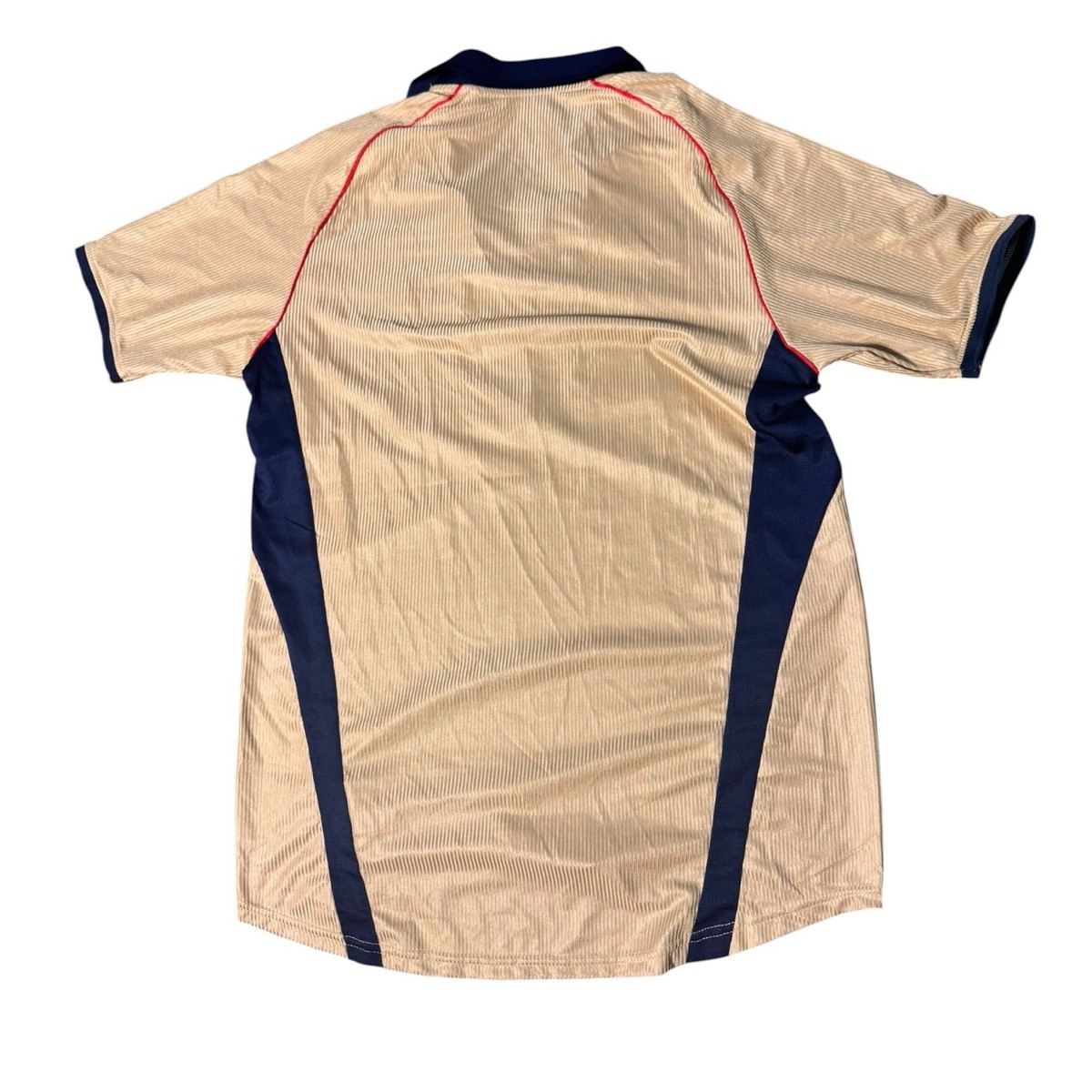Arsenal 2001/02 Gold Away Football Shirt Nike Adult Large SEGA | eBay