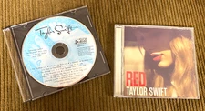 Taylor Swift CD Lot RED and Self-titled CD's including enhanced video content
