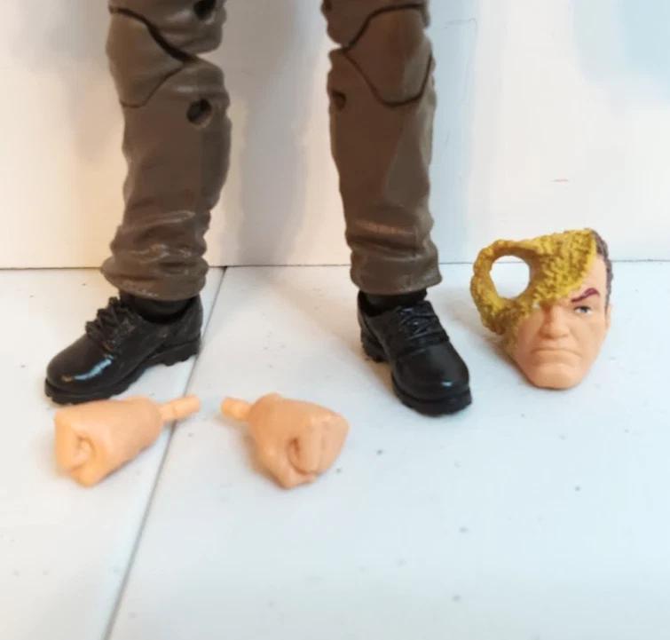 THE SANDMAN Marvel Legends Spider-Man Retro Animated Series Hasbro COMPLETE - Image 4 of 4