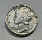1928-S Mercury Dime 612 AU