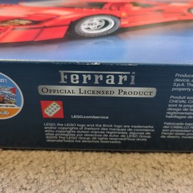 BOX ONLY - LEGO Ferrari F40 (10248) - Creator Expert (2015) - NO SET OR PIECES
