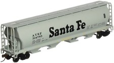 Bachmann 19102 HO Scale SF 4bay Grain Hopper