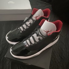 Jordan Max Aura 2 Air Jordan Black/White/Red Mid Top Lace Up Leather CK6636-006