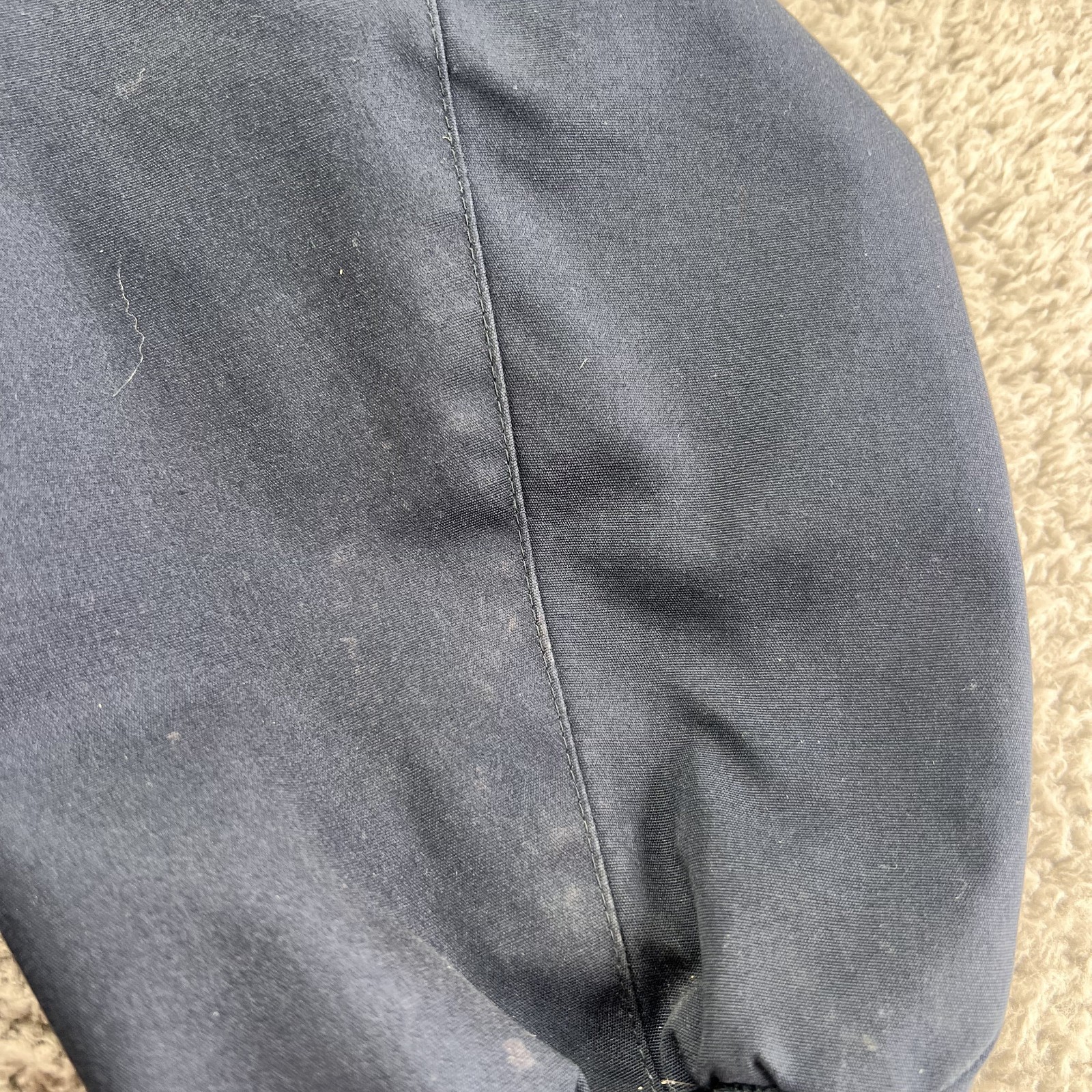 VTG Izod Lacoste Harrington Jacket Men's Size XL Plaid Lined Alligator Zip Blue thumbnail 8