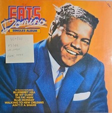 Fats Domino The Singles Album Vinyl Record LP VG+/VG FA3046 1977