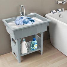 Utility Sink Laundry Tub For Washing Room Laundry Sink With Washboard For Home