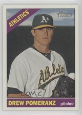 2015 Topps Heritage High Number Gum Damage Back Drew Pomeranz #635 0c6