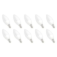 Spectrum E14 Led-Lampe B35 4W 330Lm 3000K Warmweiß 10 StüCk