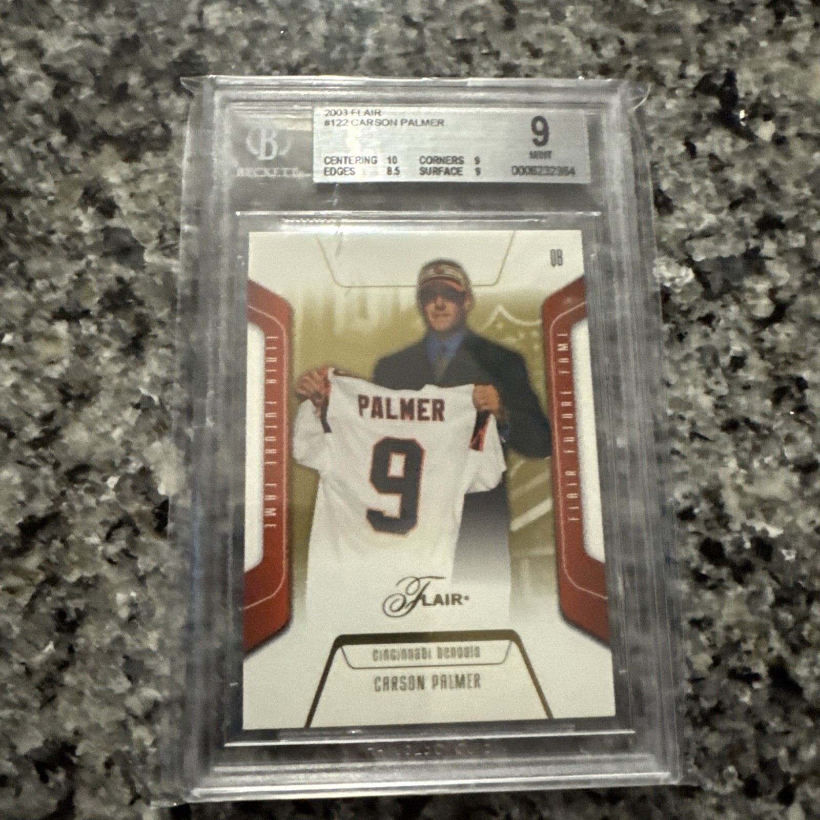 Carson Palmer Flair #122 Base