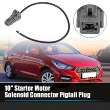 Starter Motor Solenoid Wire Harness Connector Pigtail Plug for Hyundai Sonata