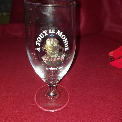 RARE A TOUT le MONDE Beer Glass MEGADETH Dave Mustaine