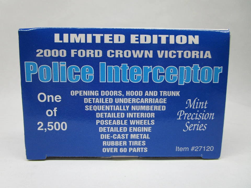 Gearbox 2000 Ford Crown Victoria Diecast 1:43 Scale Minnesota State Patrol - Image 3 of 4