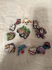 12 Lisa Frank Croc Charms Jibbits Shoes Charms