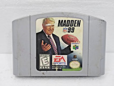 Madden NFL 99 N64 (Nintendo 64) Cartridge Only - 1999 John Madden Football Game
