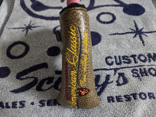 Scotty Cameron/Titleist American Classic Putter head cover blade headcover⛳⛳⛳NOS
