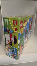 LEGO&reg; DUPLO&reg; 10837 Santa's Winter Holiday NEW in Box! Santa Sled and Reindeer!