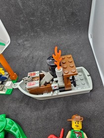 LEGO Adventurers Orient Expedition 7410 Jungle River 99% Complete
