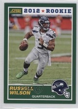 2014 Score Iconic Rookie Card Variations Russell Wilson #8 1j2. rookie card picture