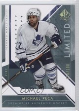 2006-07 SP Authentic Limited 78/100 Michael Peca #7 2a8