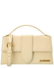 Jacquemus Le Grand Bambino Leather Shoulder Bag Women's White