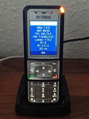 Aastra Mitel 622d DECT Handset + Ladeschale + Netzteil + Akku
