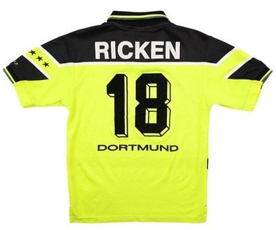 Nike 1997-98 BORUSSIA DORTMUND *RICKEN* SHIRT TRIKOT L. KINDER