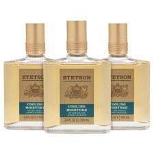 NEW (3 PACK) Stetson Cooling Moisture After Shave for Men 3.4 fl oz. 100 ML