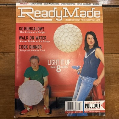 ReadyMade Magazine Issue #4 (Fall) DIY Make Stuff Instructions Ready Made