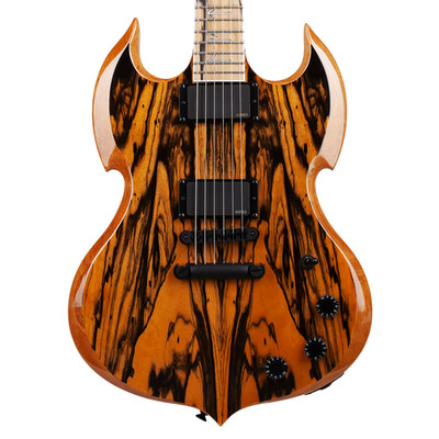 Schecter Barbarian Pale Moon Ebony Electric Guitar - Gloss Natural - Open Box