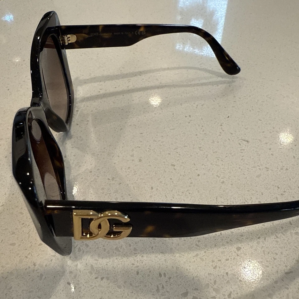 Dolce & Gabbana DG 4405 502/13 Havana Gafas de sol de plástico Marrón Lente degradada Foto 2 de 4