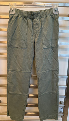 Tea Collection boys size 10 olive green knit playwear pants NWOT