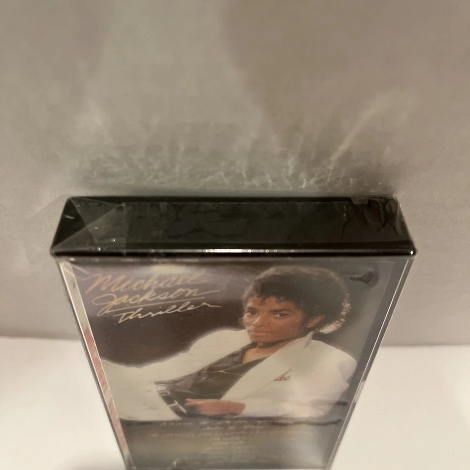 Michael Jackson Thriller Cassette Tape QET38112 SEALED NEW 1982 Epic Records/CBS - Image 4 of 4