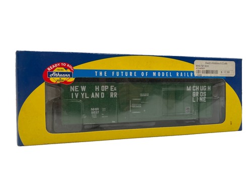 Material rodante escala Ho Athearn 92531 New Hope & Ivyland 50 Boxcar 5037 | Condition: Used