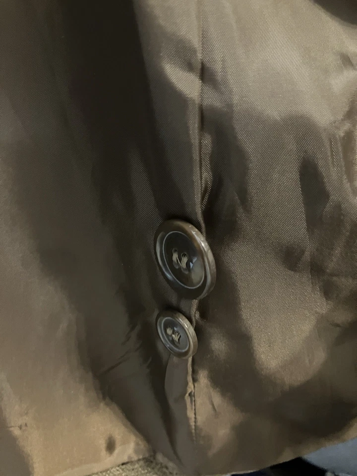 Chaqueta Karen Scott Beige 100% Poliéster Mujer Talla 16 Foto 3 de 4