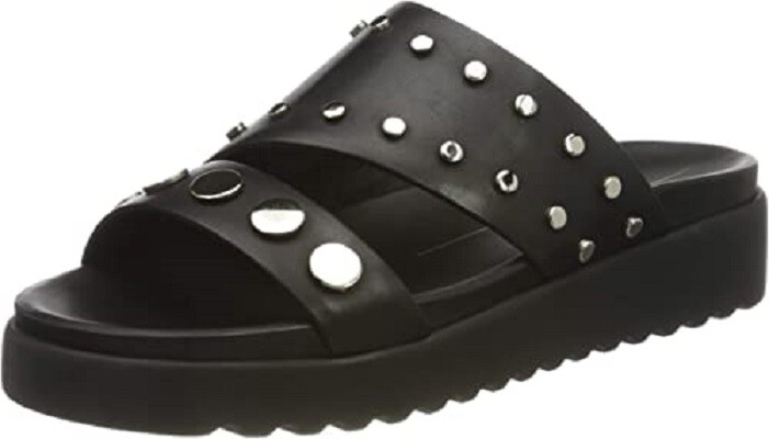 Буффало Дамен Плато Пантолеттен Сандал шварц 1501048 Гр. 42 Neu32