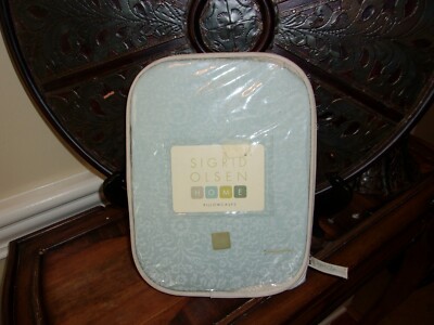 NIP Sigrid Olsen Home Seawater Blue King Pillowcases | eBay