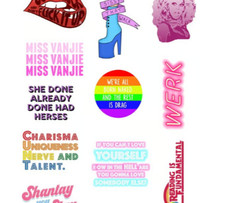 Rupaul Drag Race Tv Stickers