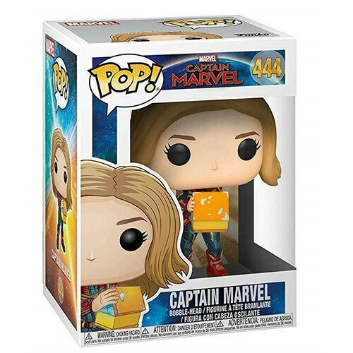 captain marvel tesseract funko pop