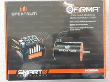 Spektrum RC Firma 85 Amp Sensorless Brushless Smart ESC & Motor Combo 3300Kv New