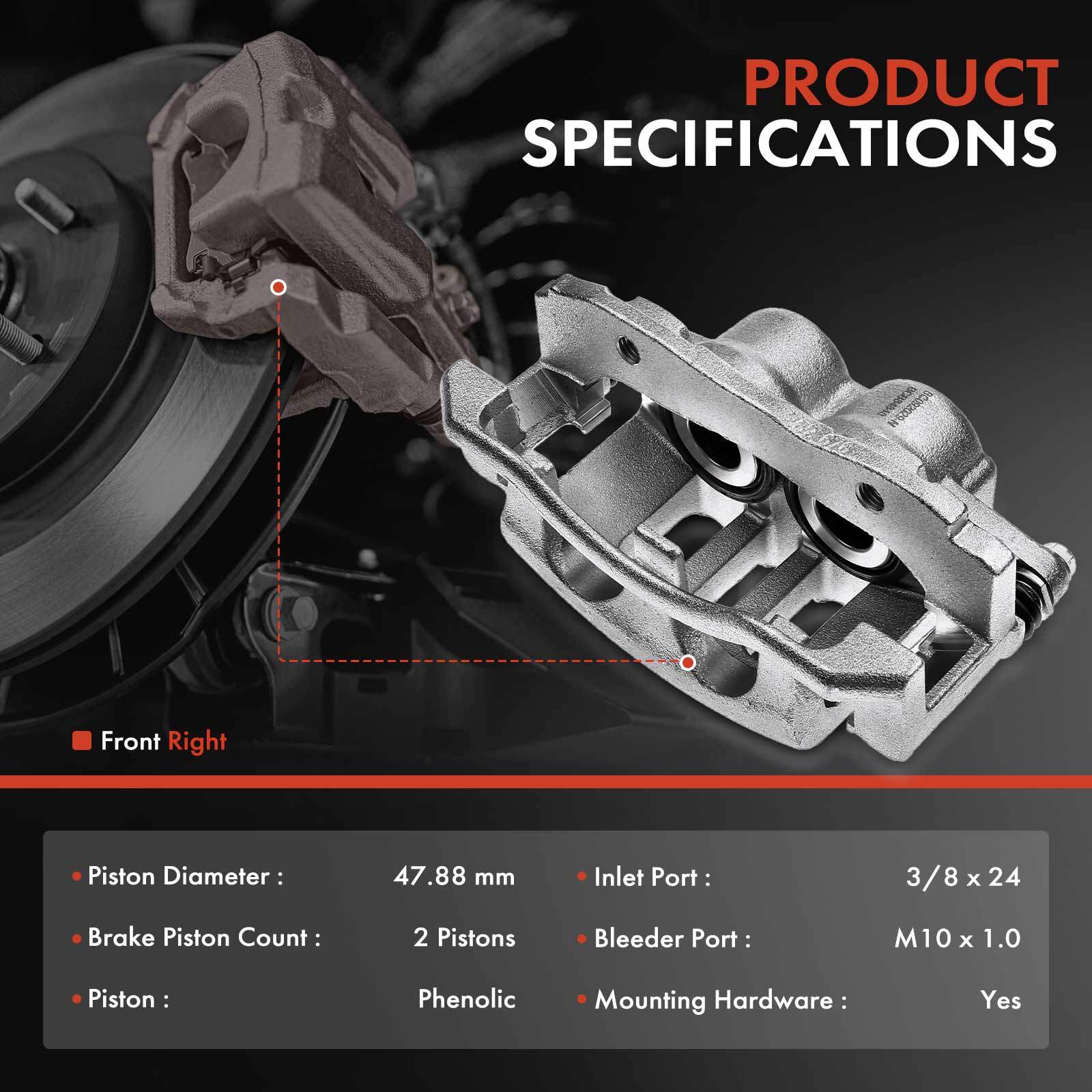 PowerStop Caliper | 2003–2011 Ford Crown Victoria Rear Left or Rear Right (L4850)