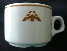 Vint~STEELITE~International~RESTAURANT WARE~England~STACKABLE~Ring Handle~Cup~EC