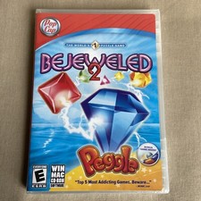 Bejeweled 2 / Peggle NEW PC CD-ROM WIN MAC Puzzle Pop Cap Game