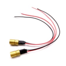 2pcs 450nm 5mw Mini Dot Pure Blue Laser Diode Module with Driver-in 3.2V 8x13mm
