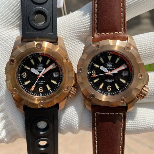 STEELDIVE SD1942S CUSN8 Bronze NH35A 1000M Automatic Watch BGW9 C3 45mm - Picture 1 of 13