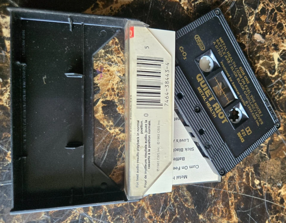 Quiet Riot Metal Health original 1983 canadian cassette - Image 4 of 4