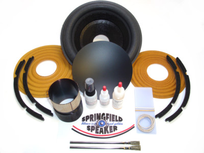 Complete Alpine SWR-10D2 Recone Kit - Dual 2 Ohm - Incl Adhesives