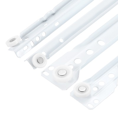 3 Pair Drawer Slides, 20 Inch Side Bottom Mount Drawer Glides Replacement