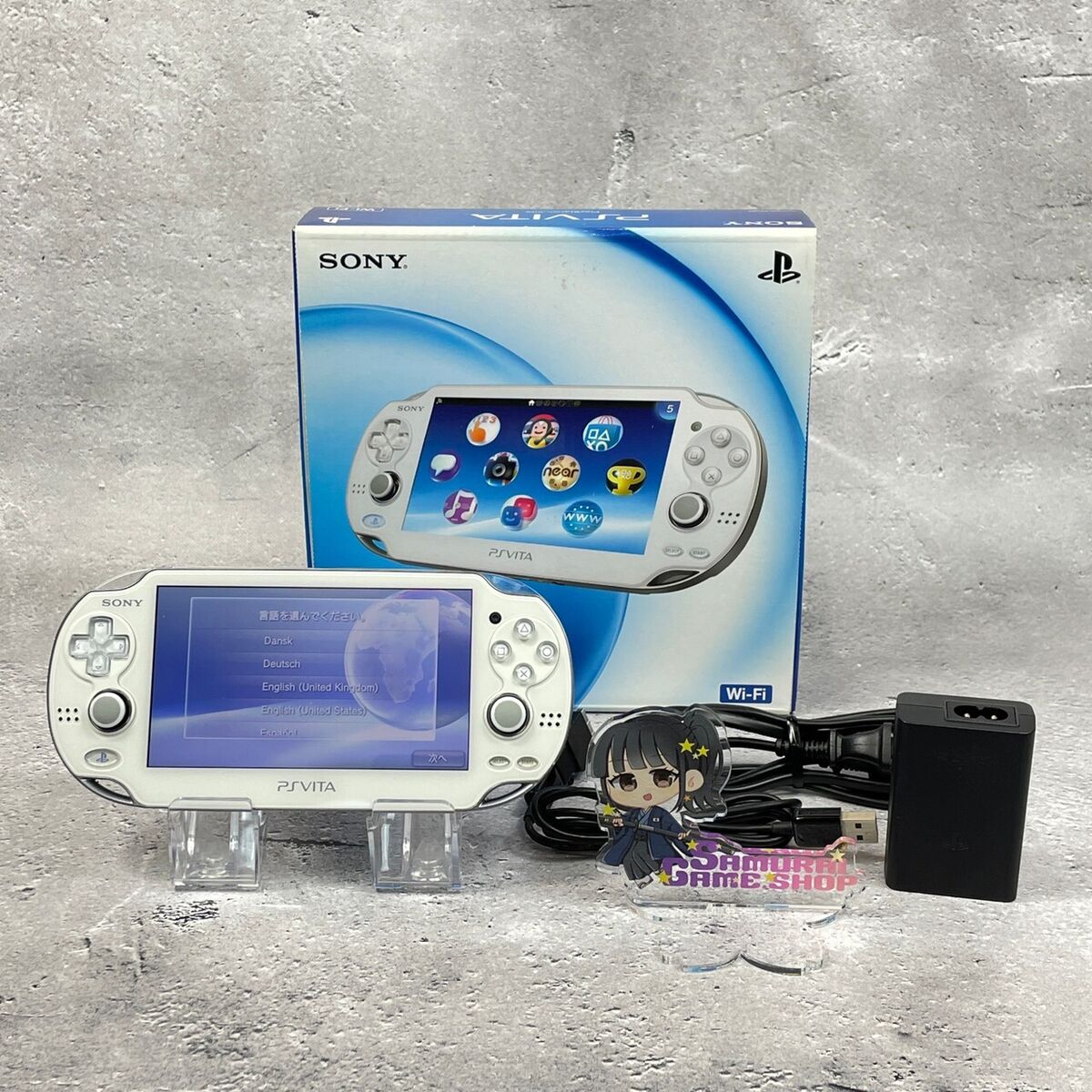 PS Vita PCH-1000 Sony Playstation Console Accessory Complete Box Set  Excellent